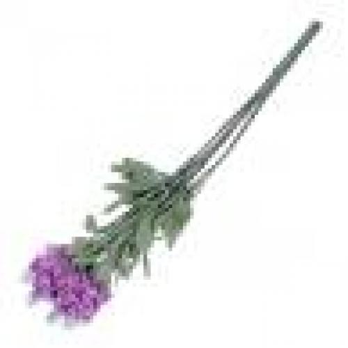 Artificial Provence Lavender Silk Flower Bouquet Wedding Home Party DIY Decor 10 Heads Purple Light Fragrance Home Garden Decors: Light Purple