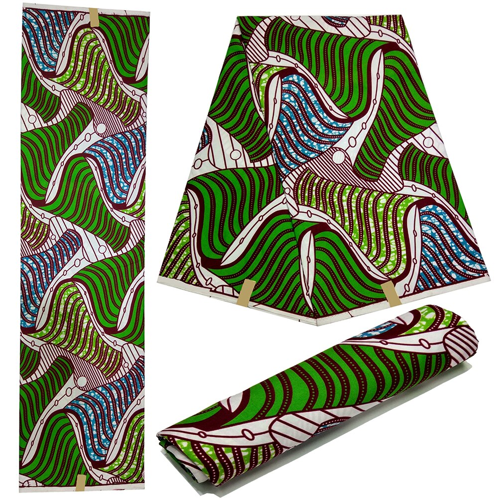 Ankara Veritable Wax African Veritable Real Wax African Print Fabric 6Yards\lot