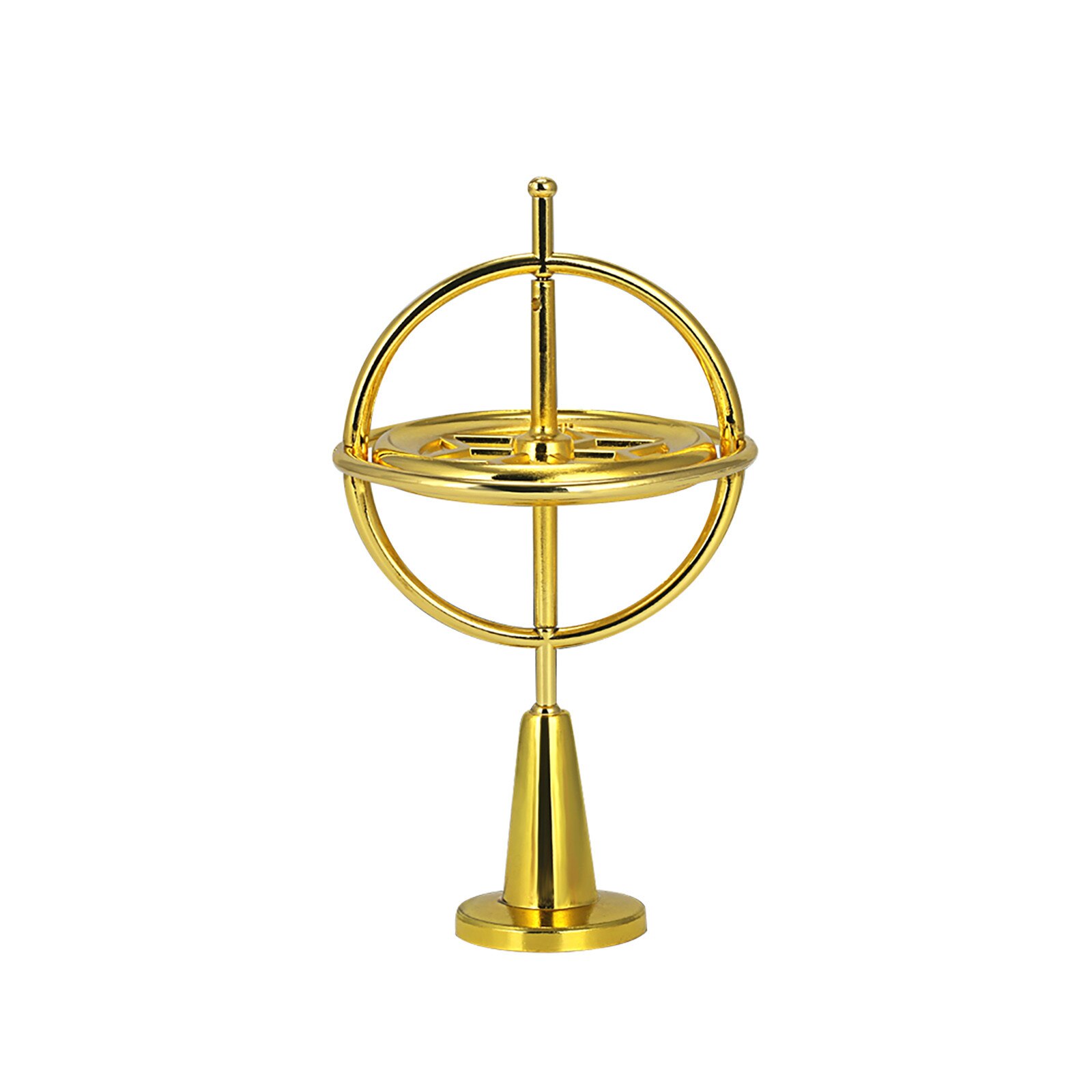 40 # Educatief Metalen Vinger Gyroscoop Gyro Top Druk Verlichten Speelgoed Voor Kinderen Kinderen Speelgoed Kinderen Handgemaakte Spelen Speelgoed: B