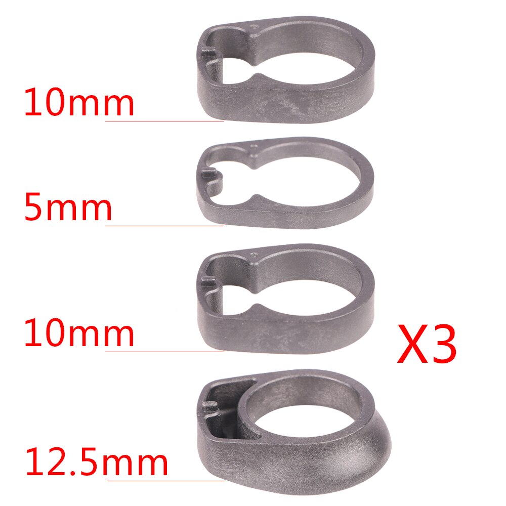 Aerodynamisk cykel spacer vej mtb cykel integreret aero til 28.6mm 1 1/8 &quot; frempind til cykelstyr: H100 3 sæt