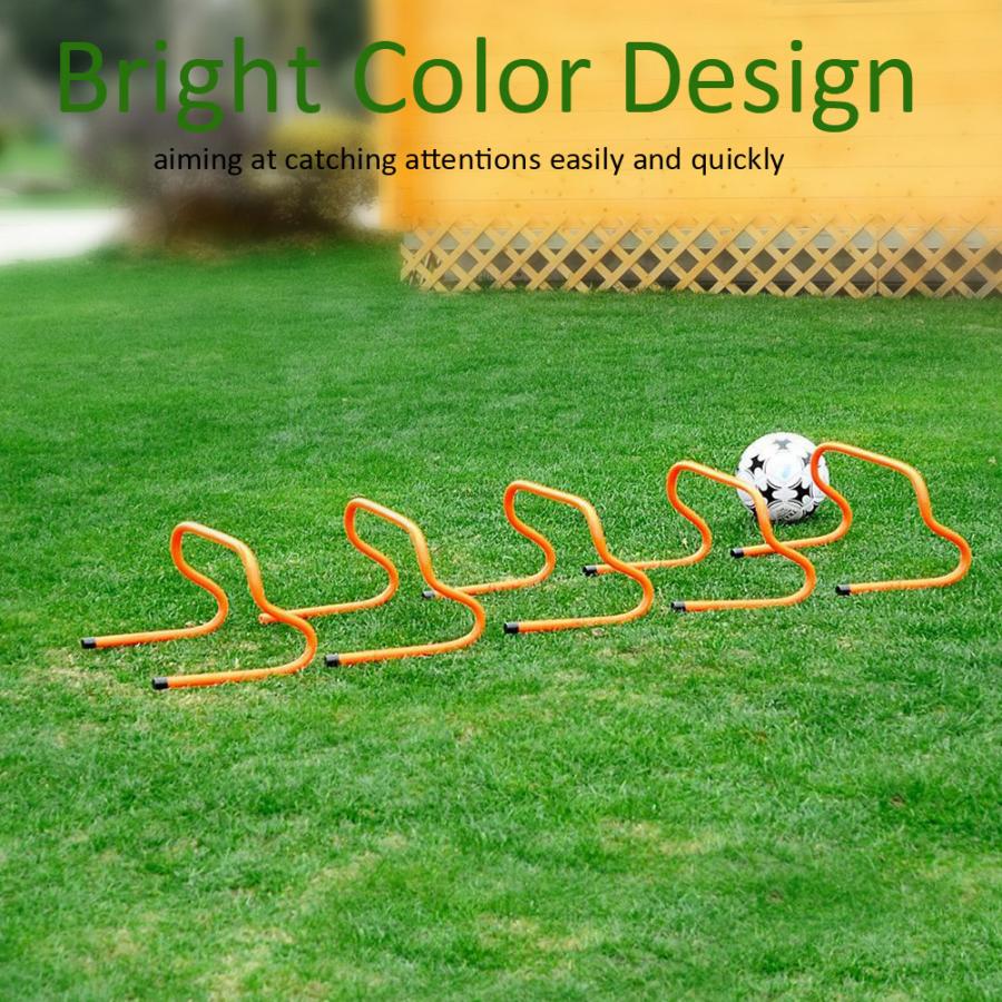 Soccer Training Agility Ladder Hurdle Height Adjustable 15/30cm Football Soccer Speed Agility Hurdle Soccer Training Equipment