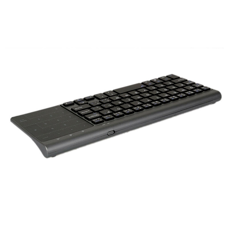 Zienstar 2.4G Draadloze Mini Toetsenbord Met Touchpad En Numpad Voor Windows Pc/Laptop/Smart Tv