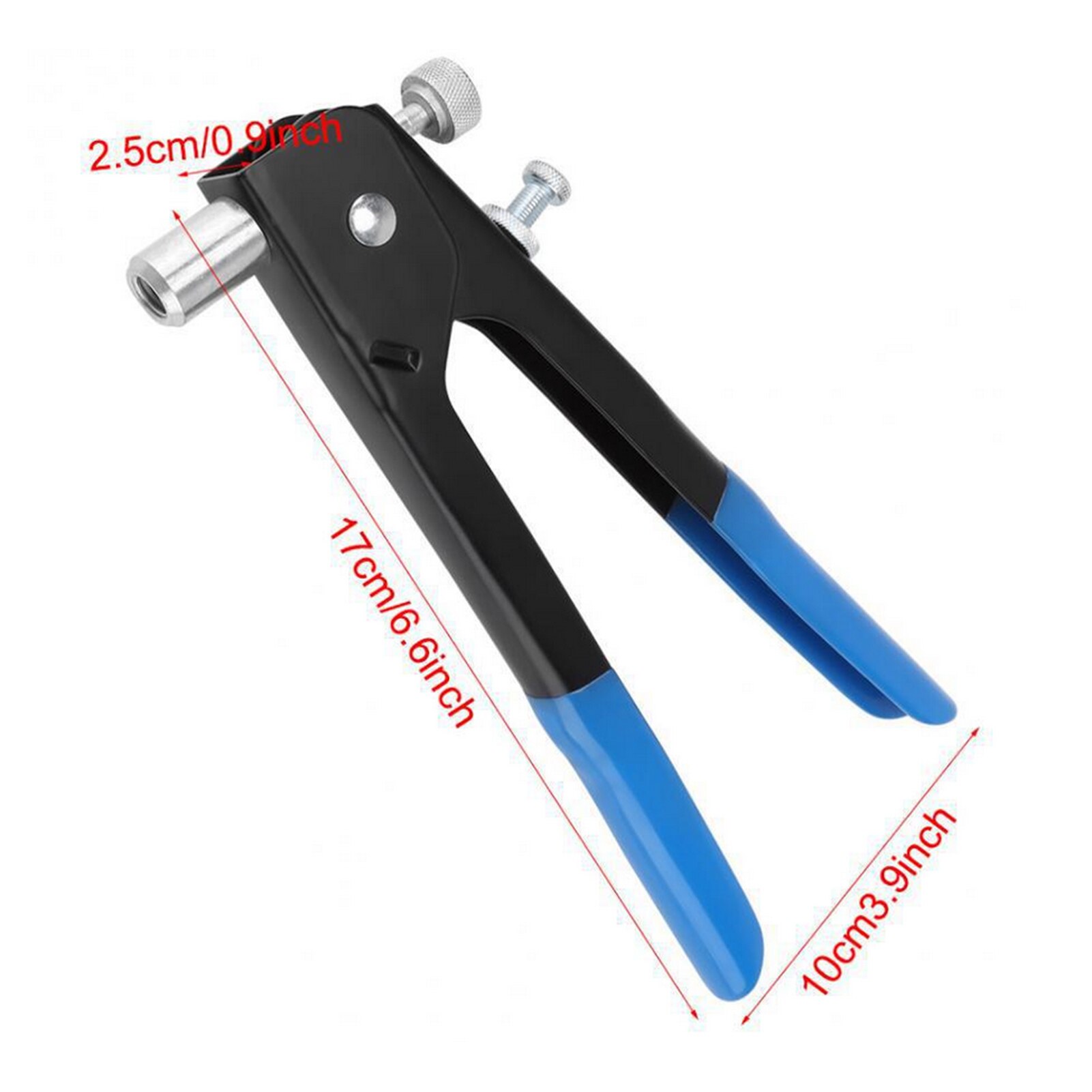 86Pcs Threaded Nut Riveter Insert Tool Riveter Rivnut Nutsert Kit nut rivet tool set One hand pull riveter kit