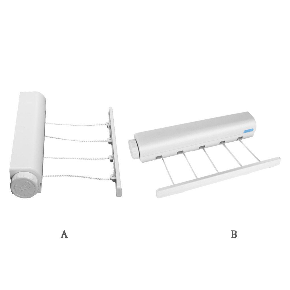 Cintre d'Intérieur Rétractable en Corde, Porte-Serviettes de Séchage, Fixation Murale, Cordon à Linge Flexible, Sèche-Linge de Salle de Bains, idéal pour les Vêtements