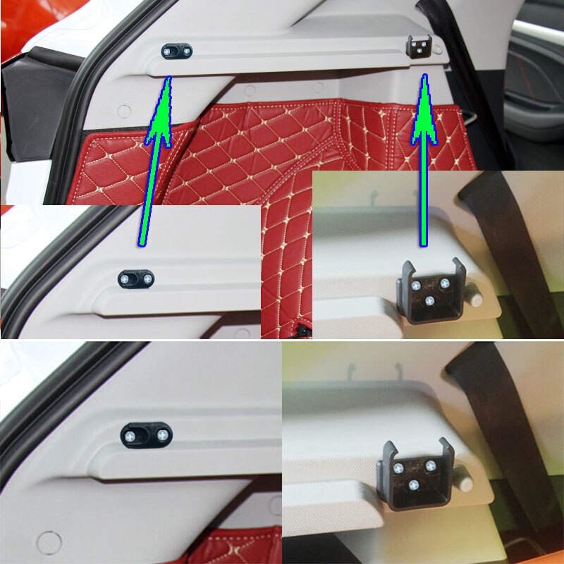 For MG ZS Rear Parcel Shelf Car styling Trunk Cover Material Curtain Rear Curtain Retractable Spa