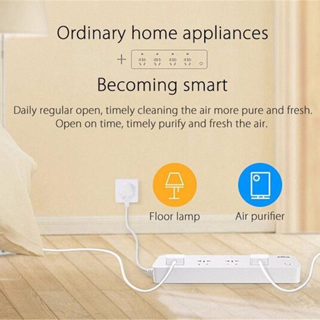 Broadlink MP1 enchufe Control remoto por separado controlador WiFi 4-potencia de salida tira para domótica inteligente