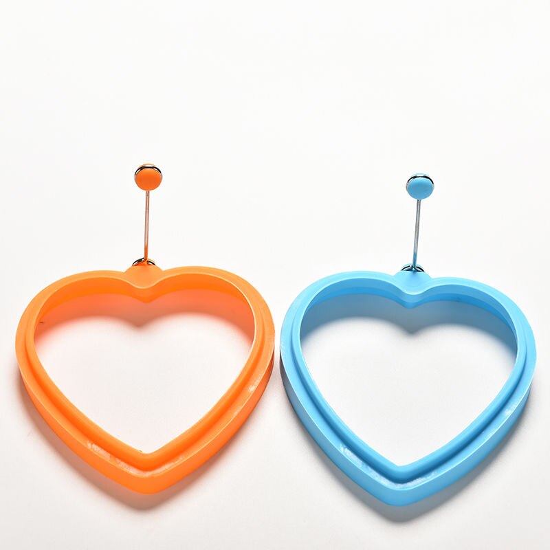 1Pc Siliconen Hart Vorm Mal Voor Eieren Bak Gebakken Ei Ring Pannenkoeken Vorm Voor Eieren Koken Tool