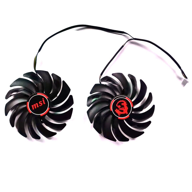 PLD10010S12HH 95Mm 4Pin Rx 580 Gtx 1060 Grafische Kaart Ventilator Is Geschikt Voor Msi Rx 580 470 Gtx 1060 1070/Ti 1080 Ti Gaming: Default Title