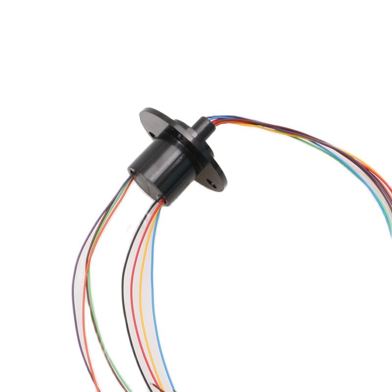 1PC 2/4/6/8/12/18/24/36 Channels Wires Capsule Slip Ring 1-2A Slipring 8.5/12.5/15.5/22mm Mini Rotary Conductiv Joint Connectors: Dia 22mm 8ch 2A