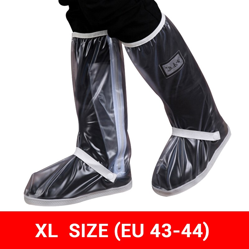 Motor regenschoenen hoezen waterdichte fiets motorfiets antislip motorlaarzen overschoenen regenbestendige laarzen herbruikbaar: H -215- xl