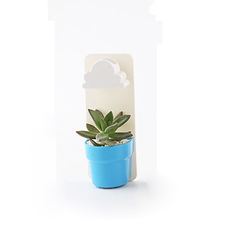 Modern Home Wall Hanging Flower Pot Round Shape Hydroponics Chlorophytum Plant Potted Garden wall-mounted Flower Pots: B