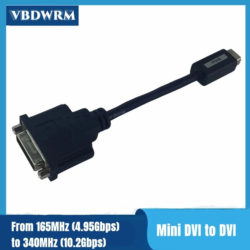 Mini DVI to DVI adapter cable for Apple iMac Macbooks Powerbook G4(mini DVI-equipped)