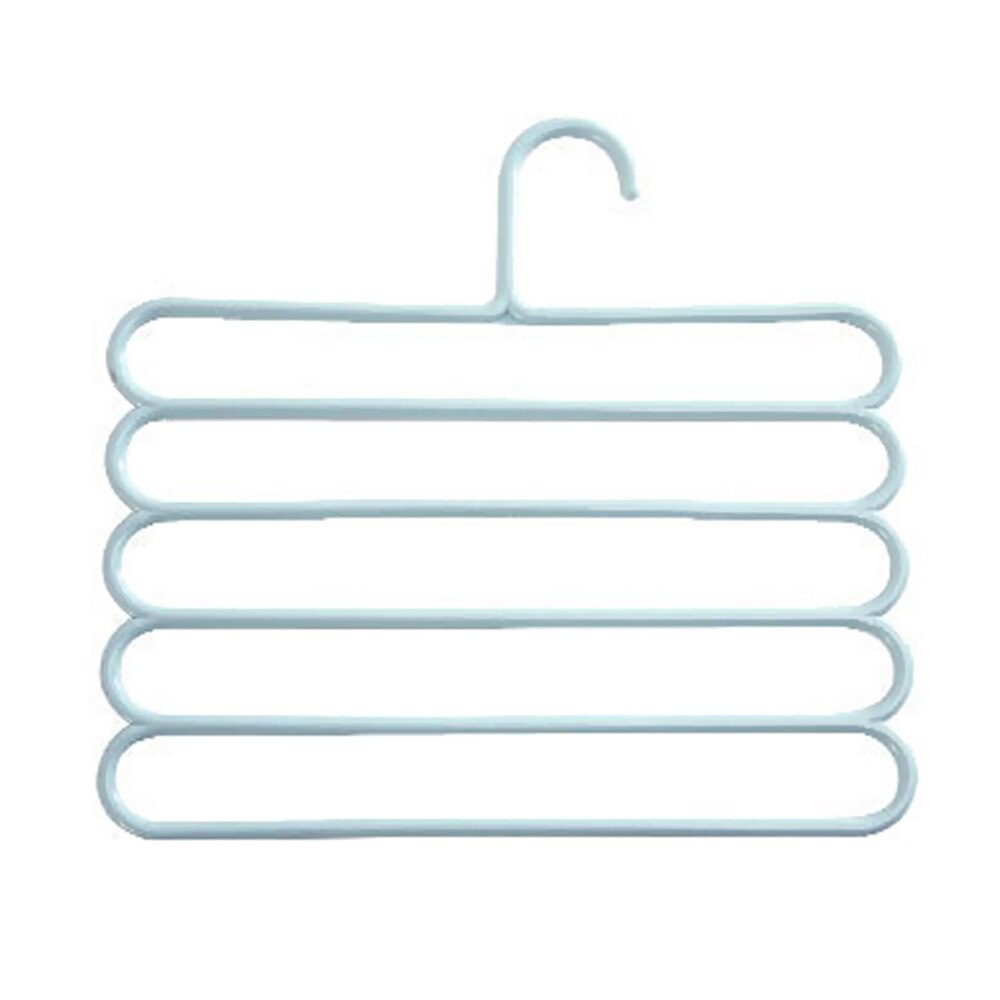 Magic Multi-port Support hangers for Clothes Drying Rack Multifunction Plastic Clothes rack drying hanger Storage Hangers 1pcs: blue 32x31cm