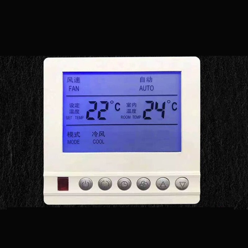 Smart Programmable Thermostat Air Conditioner Digital Temperature Controller for Wall Hanging Furnace Steam Room