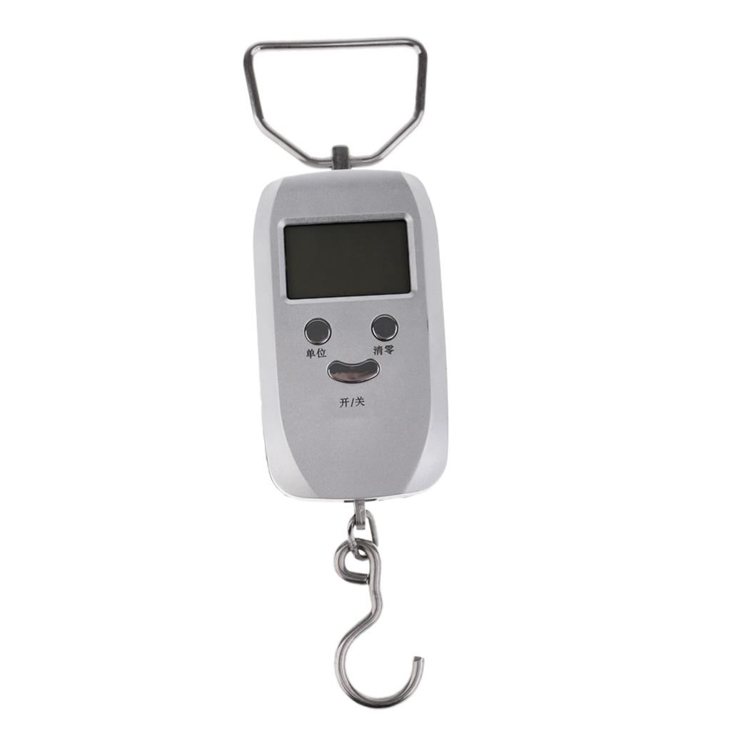 Básculas compactas LCD Digital para colgar equipaje, báscula electrónica de viaje de pesca, herramientas de pesca con retroiluminación