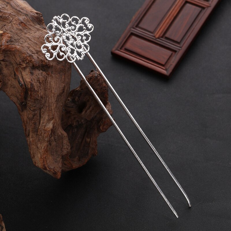 Women Banquet Party Hair Pin Accessories Best Jewelry Vintage Hair Stick Chinese Style Simulated Pearls Hairpin: A-1