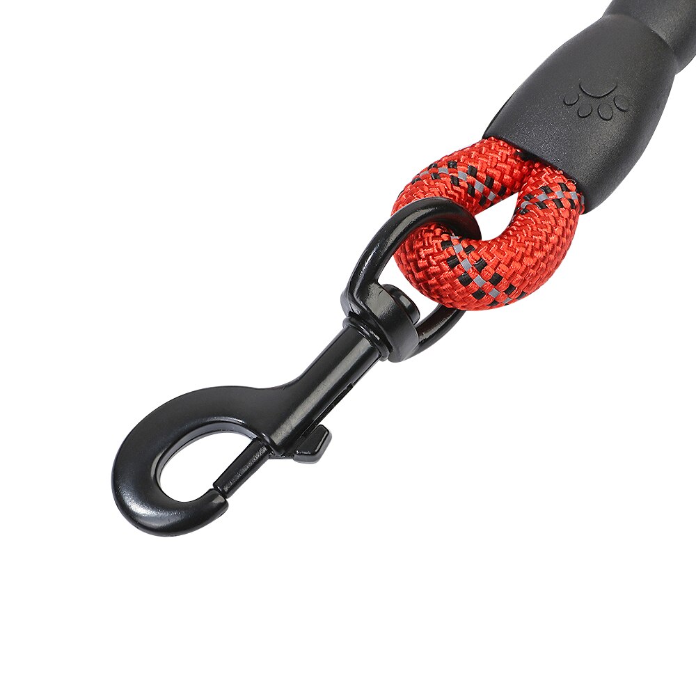 Correa reflectante grande para perro, cuerda de nailon para mascotas, correas de seguimiento, correa de escalada larga para perros de plomo para perro mediano, perro grande imponente