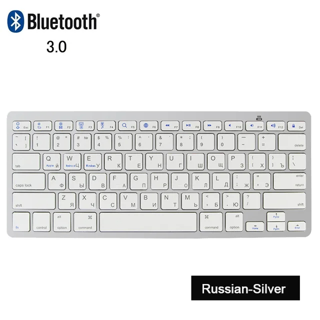 Russisch spanisch arabisch koreanisch neue tragbare drahtlose Bluetooth 3,0 Tastatur für iPad Tablette Telefon PC Android iOS Fenster-System: Anderes