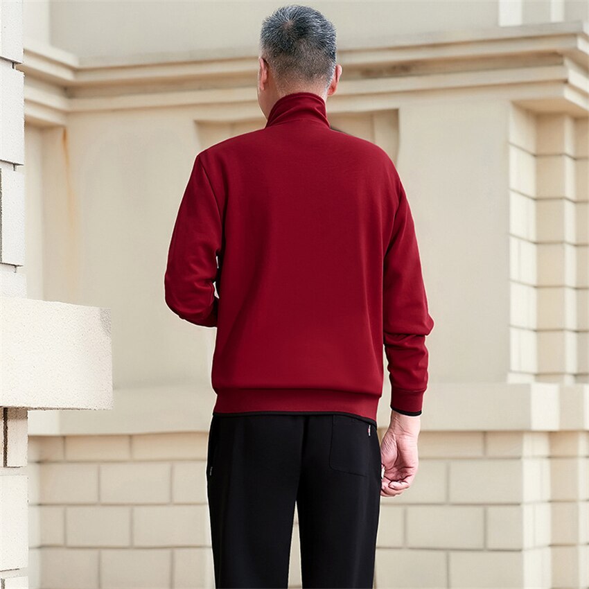 Automne et hiver pour hommes tenue décontracté trois pièces veste pantalon costume