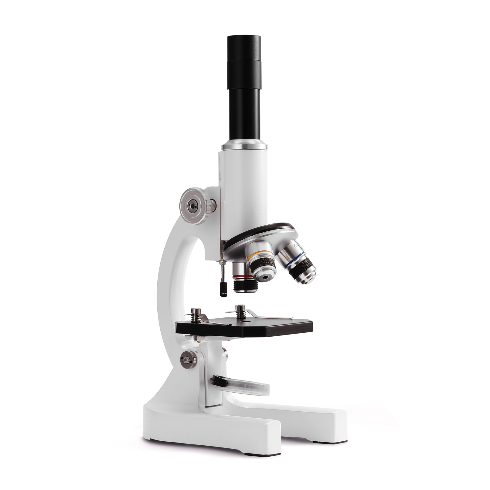 Meterk 64X-2400X Monocular Optical Microscope Elementary School Children Science Experimental Biology Teaching Microscope