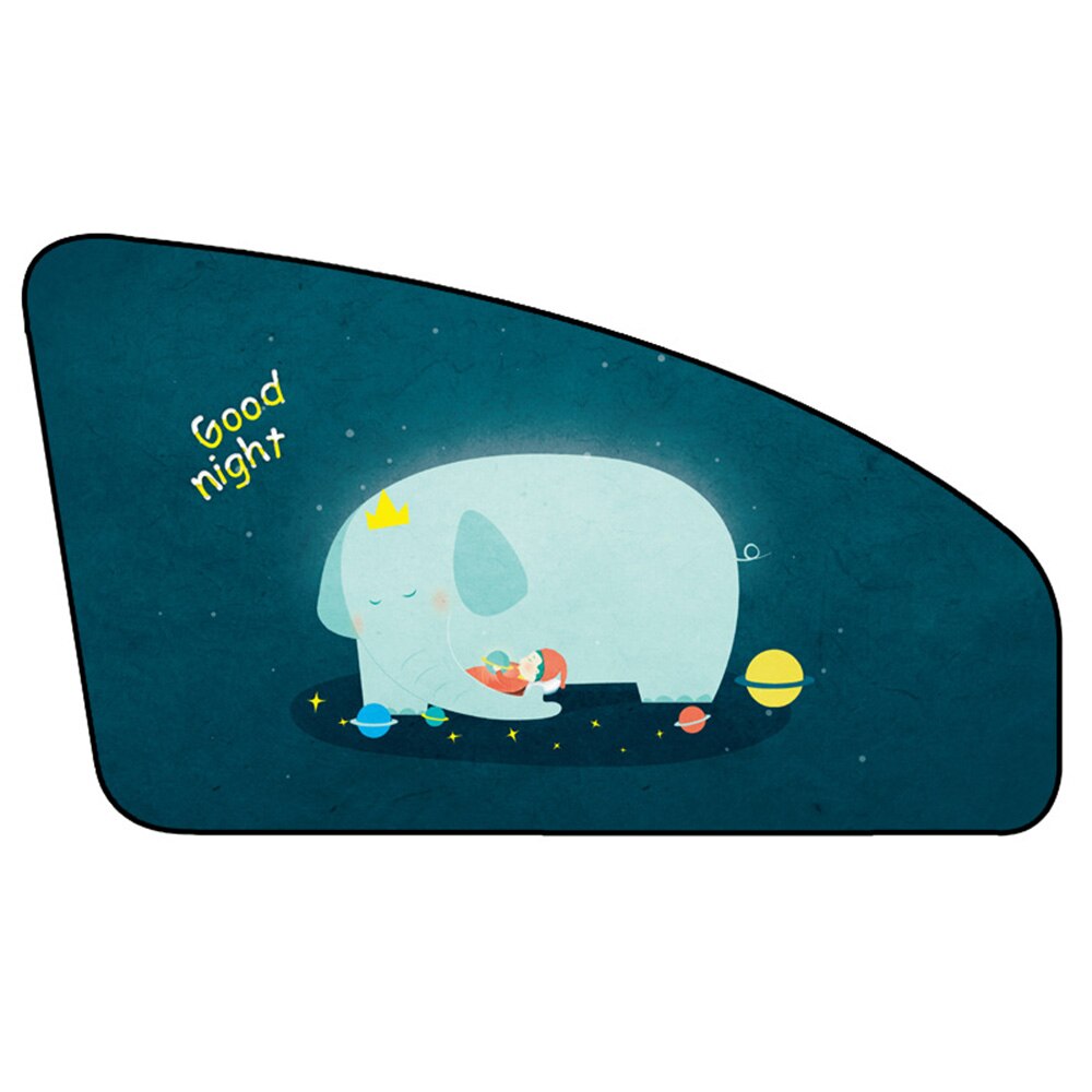 Cubierta Universal de Coche magnético, parasol, cortina, ventana, visera para bebés y niños: A4