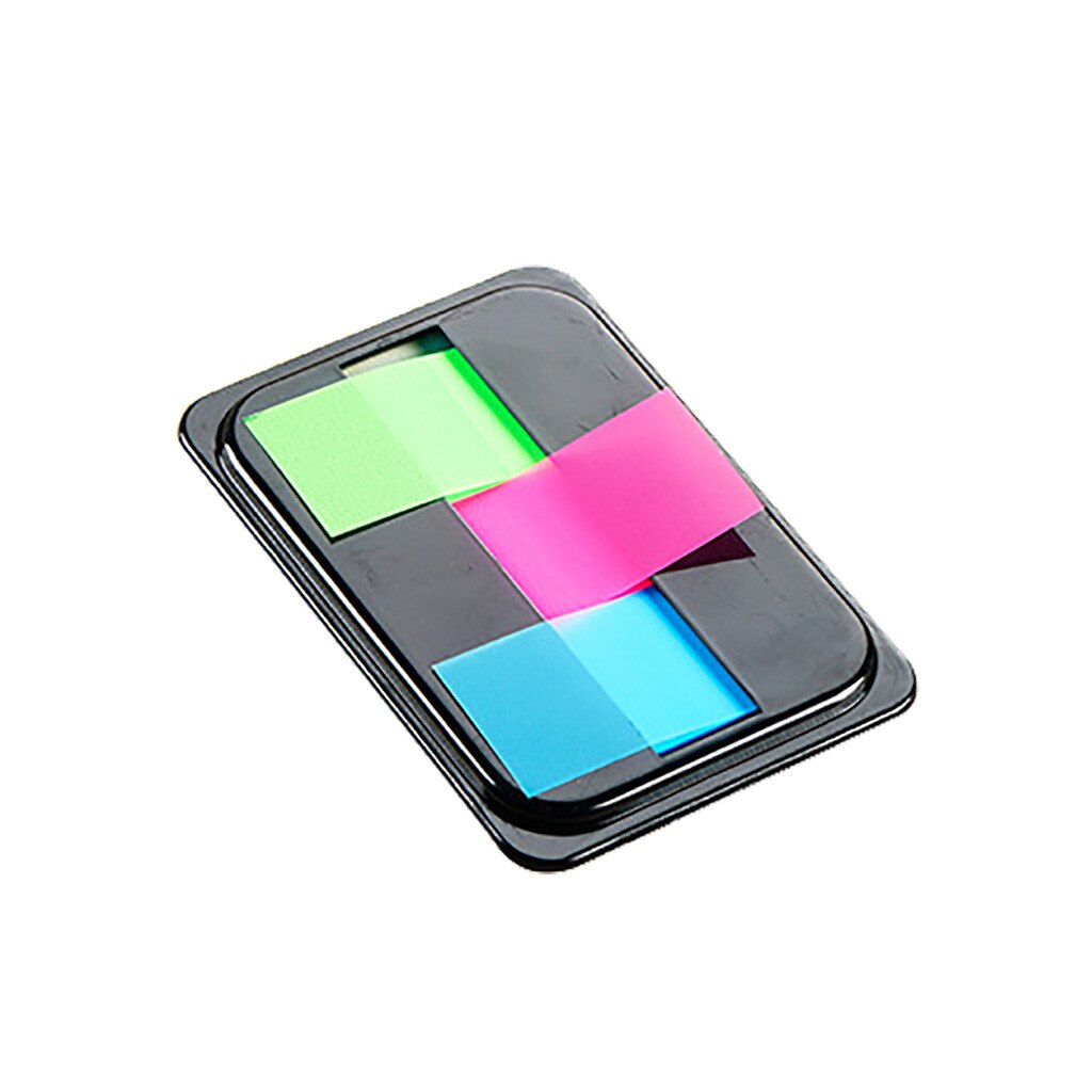 Fluorescence colour Self Adhesive Memo Pad Sticky Notes Bookmark Point It Marker Memo Sticker Paper Office School Supplies: B