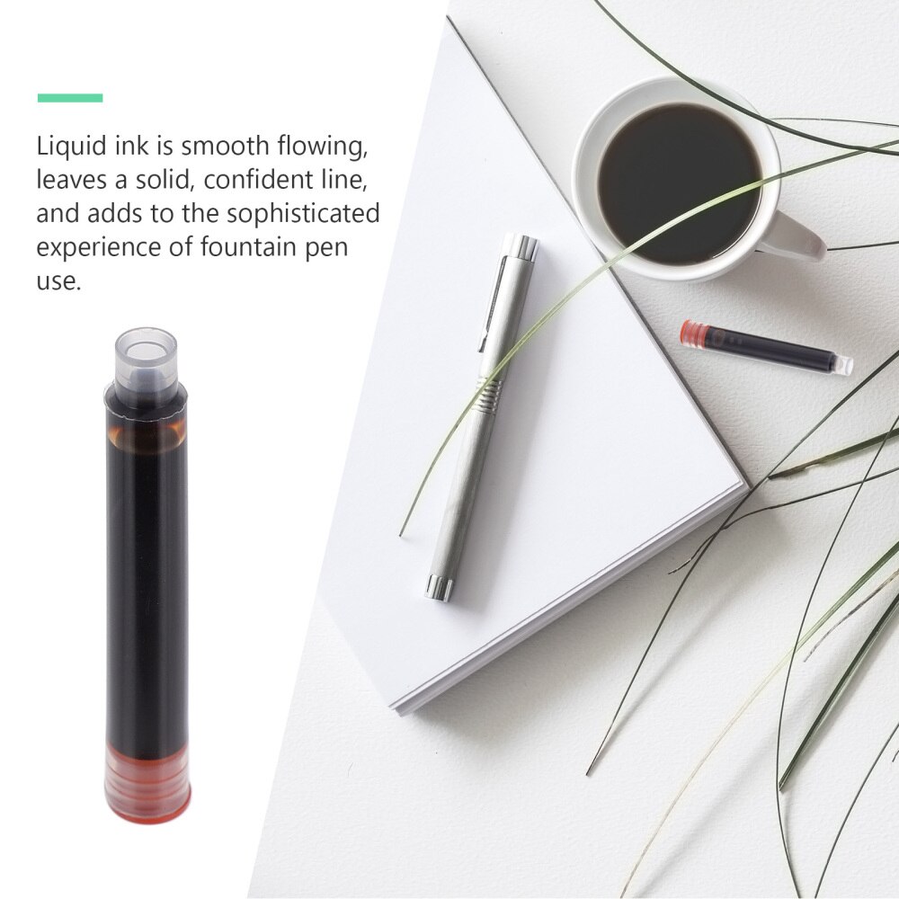 50Pcs Uitwisbare Inkt Cartridge Wegwerp Duurzaam Fontein Tekening Pen Inkt