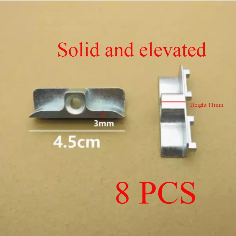 1 st fönsterlås av plaststål, svängstångslåsblock, spänne för dörr och fönsterbeslag: Beige