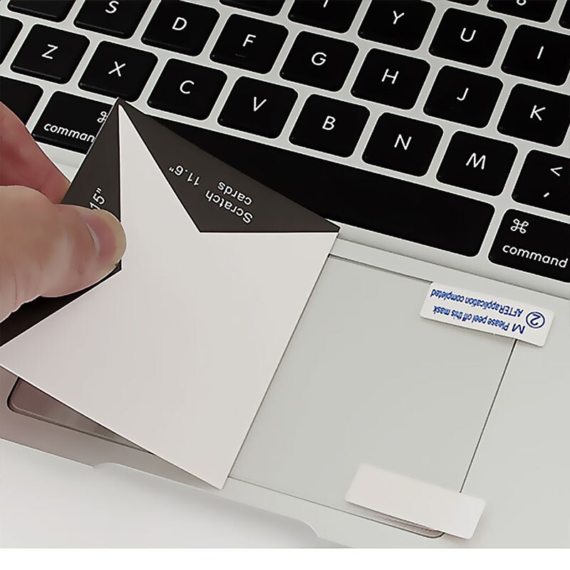 Touchpad Schutz Film Aufkleber Schutz für Apfel Macbook Luft 13 Profi 13,3 15 Retina berühren Bar 12 berühren Pad Laptop zubehör