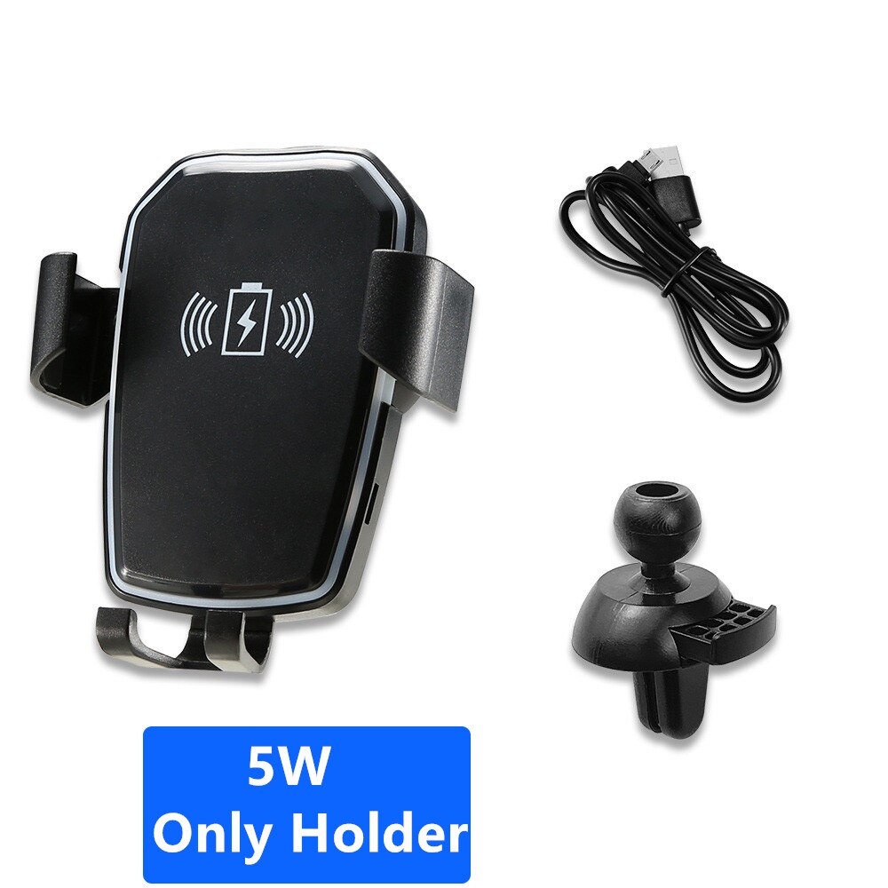 Wireless Car Charger for Huawei P30 Pro iphone 11 pro max 10W Car Charger Phone Holder Qi Fast Wireless Charging for Samsung S10: Type 1