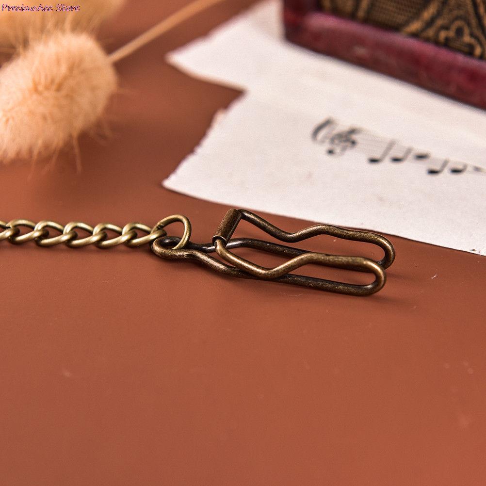 Catene per Orologi Da Tasca Catena per Antico Del Quarzo Della Lega del bronzo dell'annata Della Vigilanza di Tasca