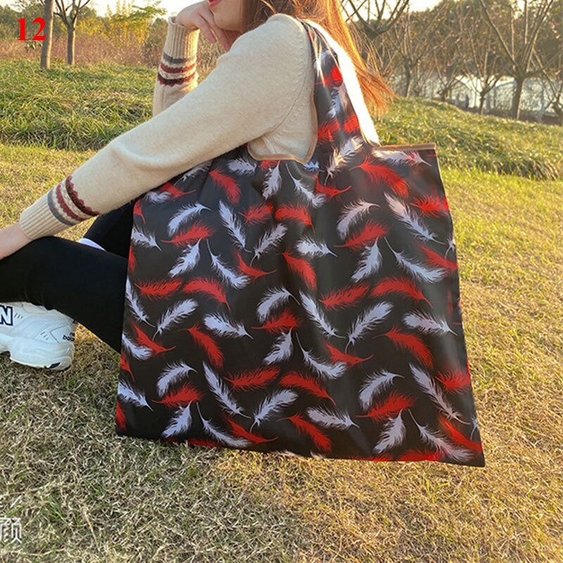 Dikke Opvouwbare Boodschappentas Opbergtas Grote Capaciteit Herbruikbare Boodschappentas Eco Vriendelijke Supermarkt Waterdichte Schoudertas 2022: 12