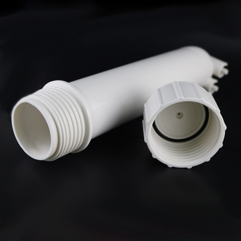 Carcasa de membrana de ósmosis inversa 50/75/100 GPD, carcasa de filtro de agua de repuesto para sistema de ósmosis inversa
