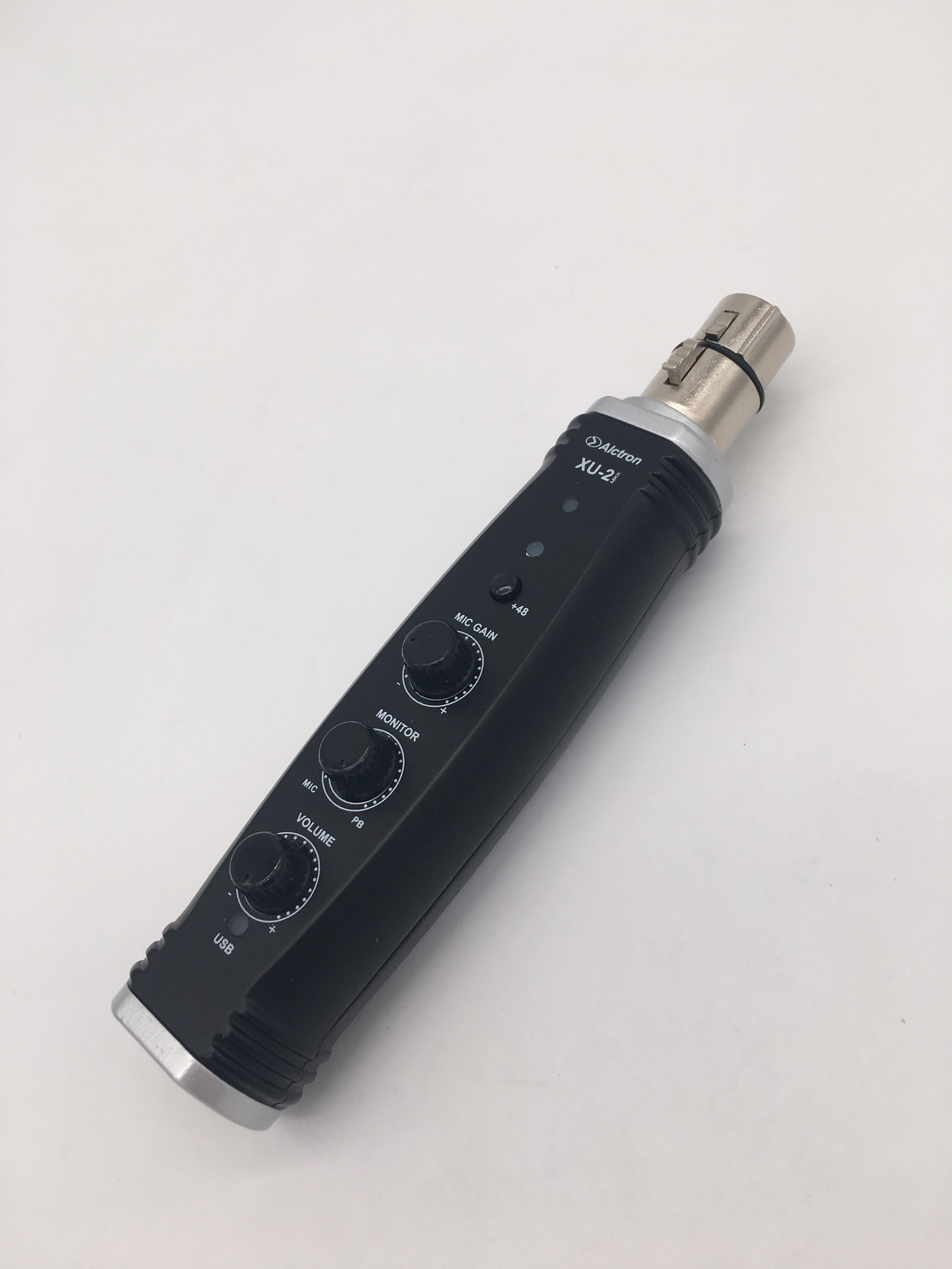 Alctron xu -2 mkii usb-konverter xlr til usb-mikrofon forforstærker mikrofon xlr/usb digital signalomformer