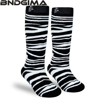 Kobiety/mężczyzna/dzieci zimowe narciarskie skarpety sportowe skarpety snowboardowe termiczny długi narciarski śnieg piesze wycieczki skarpety sportowe skarpetki uniseks nowość: Color 6 / L