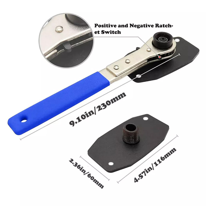 Bil skralle bremsestempel caliper sprederverktøy stålpresse enkelt tvilling firkant separatorpute skivebremsekaliper reparasjonsverktøy