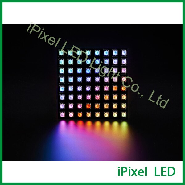 DC5V flexible led panel mini led dot matrix APA102 80*80mm