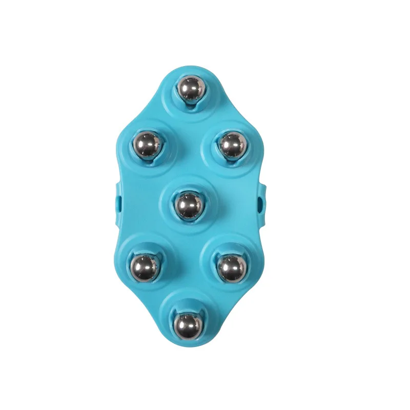 Roller ball kropsmassage handske anti-cellulite muskel smertelindring relax massager til nakke ryg skulder balder ansigtsløft værktøj