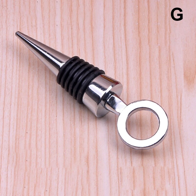 Recién 1 Uds Tapones de botellas de vino de bebidas tapones de botellas de forma de corazón de amor de estrella de mar de vino tapón de sellado MK: 07