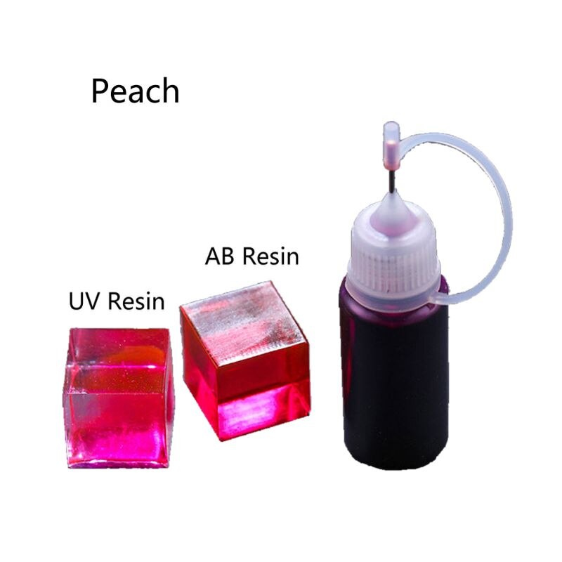 8 Colors 10g 0.35oz Liquid Epoxy Resin Colorant Highly Concentrated Resin Pigments Kit Jewelry Making Resin Art Crafts Tools Kit