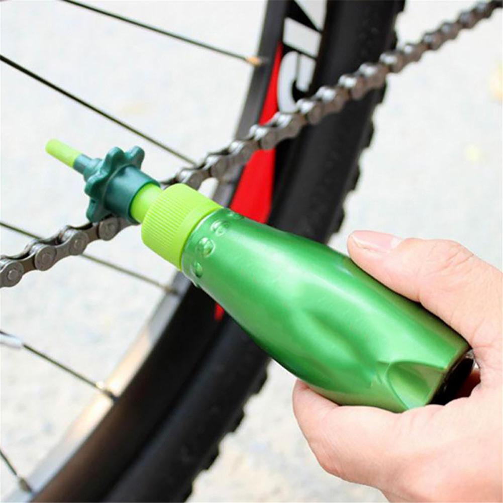 60ML Bike Teflon Dry Lubricating Lube Bicycle Chain Oil Bearing Flywheel Brakes Rust Bike Chain Care Tools With Cleaning Cloth