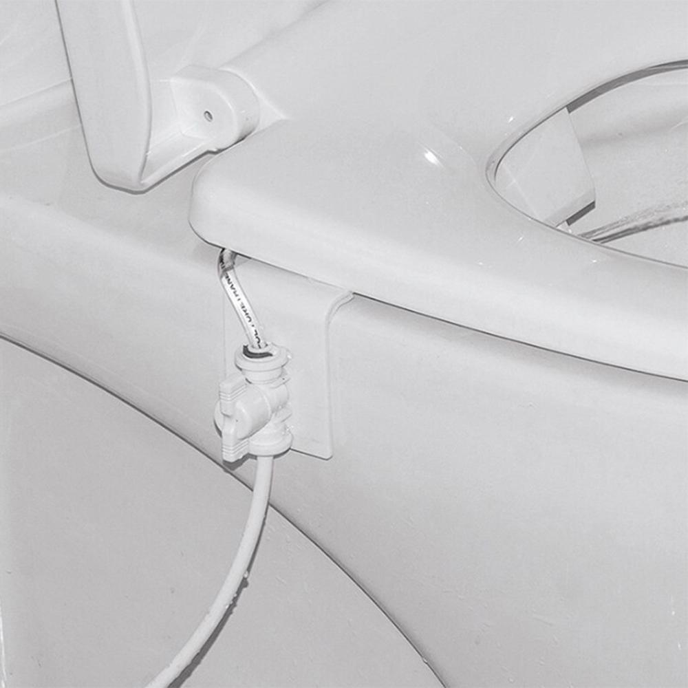 Badeværelse smart toiletsæde bidet intelligent toiletlåg / røvskyller intelligent toiletskylning sanitær enhed doven brug  #4.17