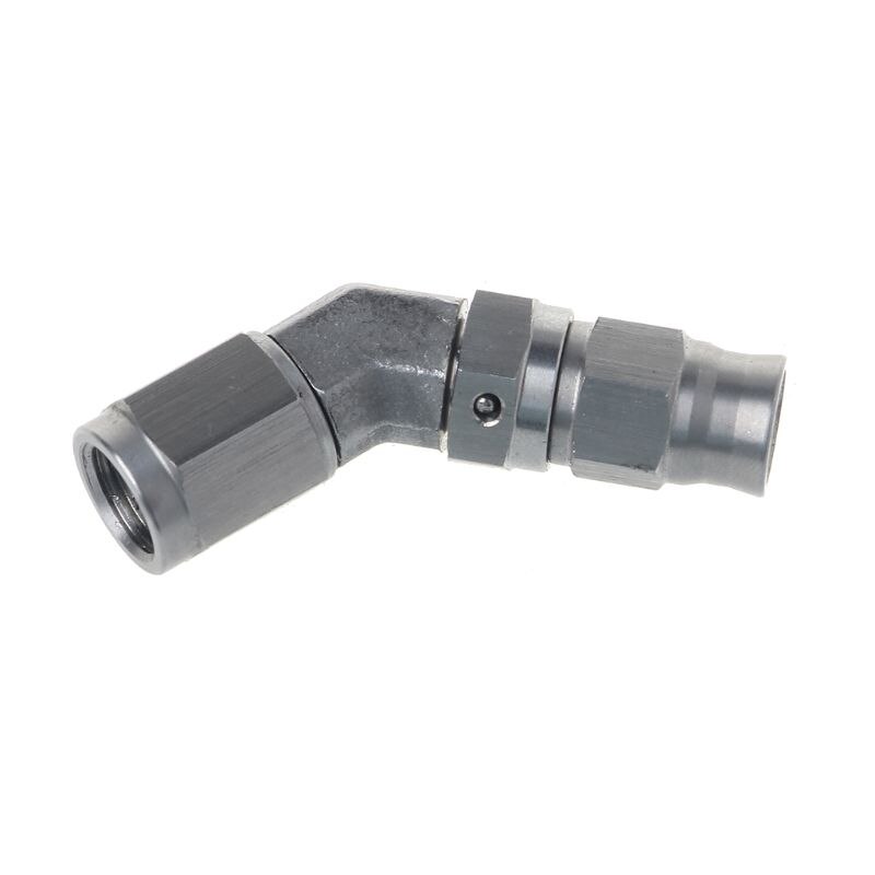Een-3 AN3 Jic 45 Graden Rvs Ptfe Custom Remslang Fitting