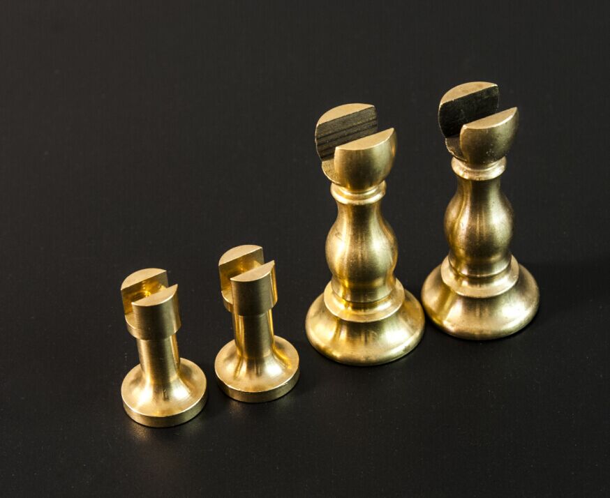 NIDALE Model Classical Ship model Base bracket Accessories : CNC brass Supports Copper Cylinder stands 2pcs/lot