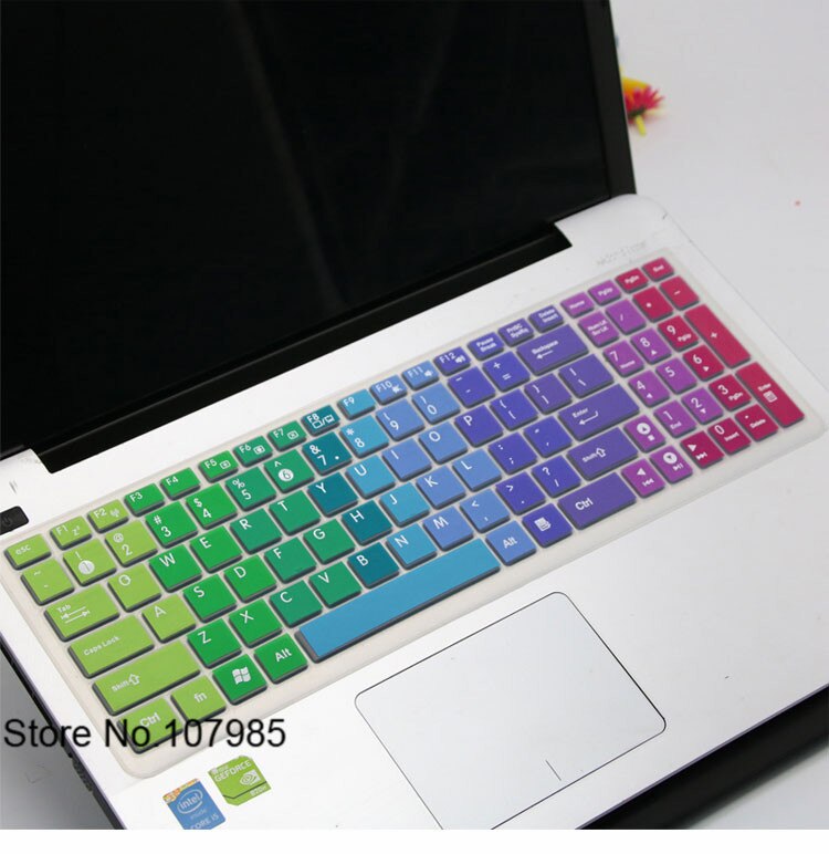 Cubierta protectora de silicona para teclado de portátil de 15,6 pulgadas, para Asus X555Q, X555Y, X555YI7310, FX50, F540U, K550V, A556, FH5900
