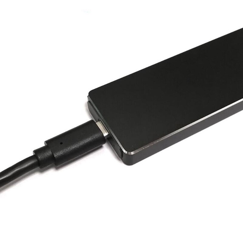 NGFF External Hard Drive Case, Portable M.2 Hard Drive External Case Type-C HDD Case For Mac Laptop, Only Case