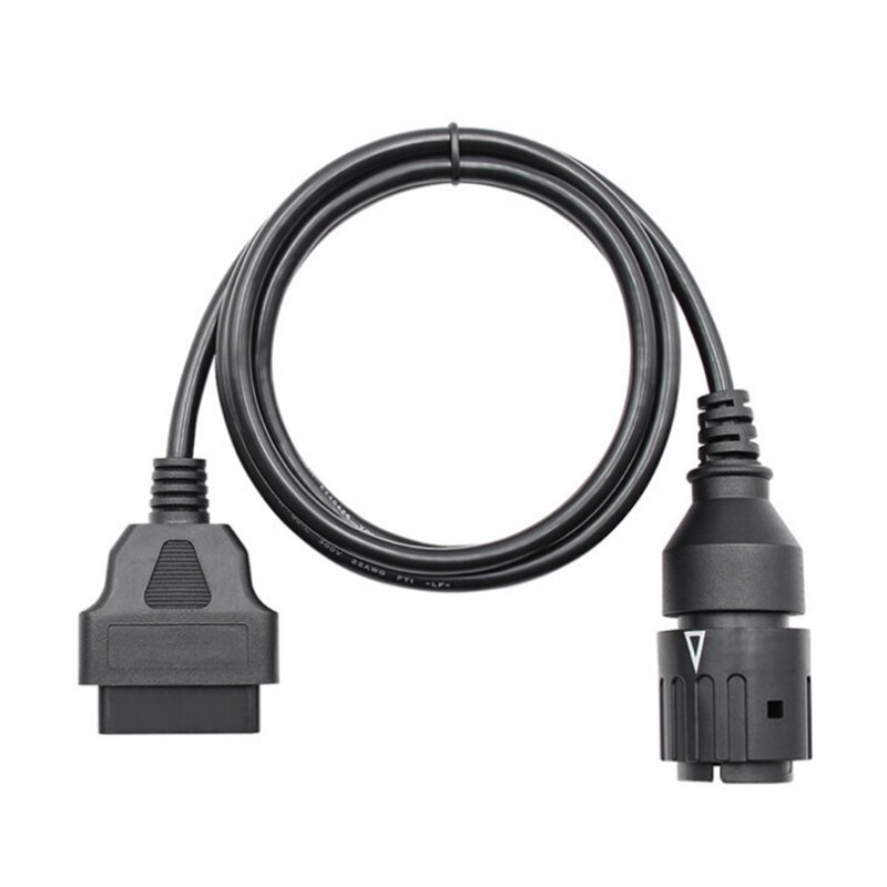 D7YA 10 Pin Naar 16 Pin OBD2 Connector Compatibel Met Bmw-Motorfiets Diagnostische Extension Adapter Kabel Scanner Usb Interface