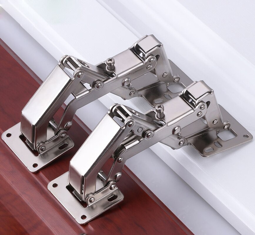 2 stk /mye stor vinkel type 170 gradere møbelskap hengsler broformet fjærhengsel hydraulisk bufferdemping stort hengsel