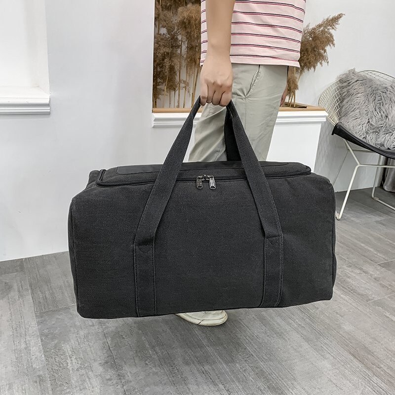 Hand Luggage Carry On Duffle Bag Cabin Travelling Bag Multifunctional Hangbags Moving bag Large Capacity Canvas Men Travel Bag