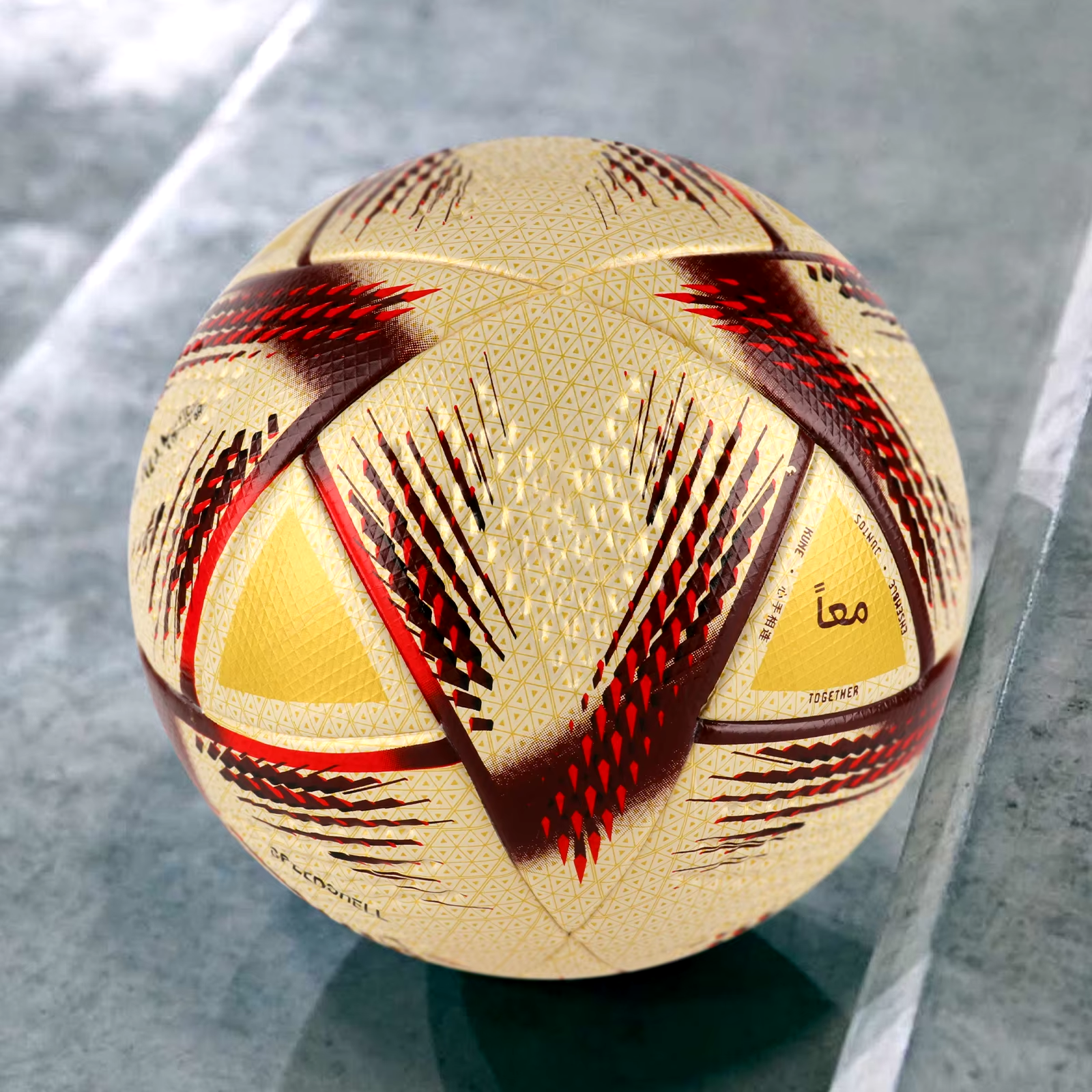 2022 Voetbal van , officiële maat 5, PU-materiaal, naadloos, slijtvast, wedstrijdtraining, voetbal, Futbol Voetbal Bola